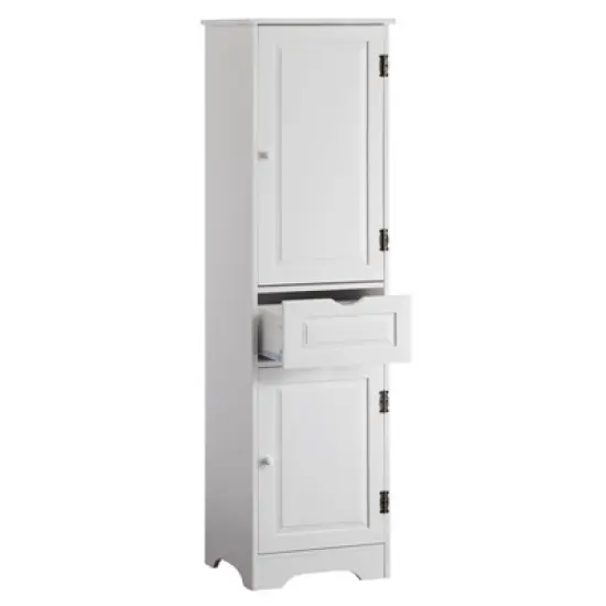 Brighton Kitchen Storage Pantry Cabinet White - Buylateral image {5}