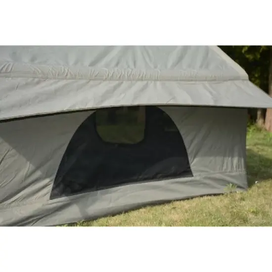 PAGED 9.8 x13ft Camping Tent Inflatable Camping Tents with Mesh and Chimney Window for Fishing, Car Camping, Hiking, Mountaineering image {4}