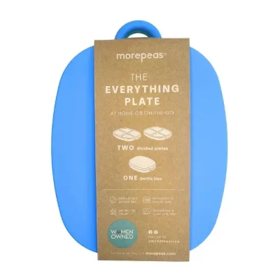 morepeas Everything Plate - Blueberry image {6}