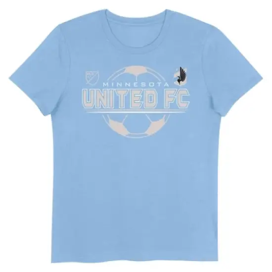 MLS Minnesota United FC Girls' Short Sleeve Crew Neck T-Shirt image {1}