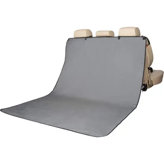 PetSafe Happy Ride Waterproof & Machine Washable Cargo Liner for Pets, Fits Most Vehicles, Grey (70"L x 50"W) image {3}