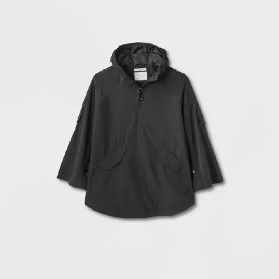 Women's Adaptive Seated Fit Rain Jacket - A New Day&trade; Black image {3}