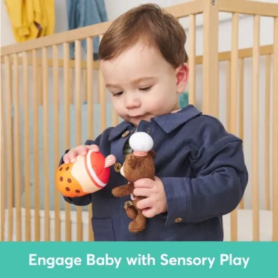 Baby GUND Play Soft Collection, My Little Food Truck 5-Piece Plush Playset with Rattle, Squeaker and Crinkle Sound Toys  7.5&rdquo; image {1}