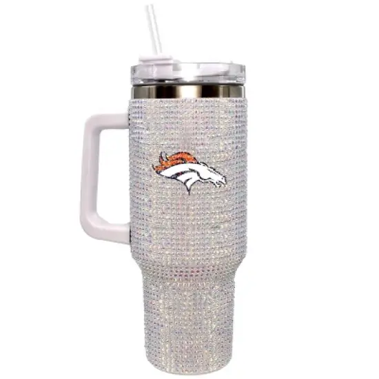 NFL Denver Broncos Stainless Steel Colossal Tumbler - 40oz image {1}