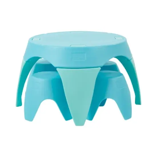 ECR4Kids Ayana Table and Stool Set, Plastic Kids' Table and Chairs image {10}