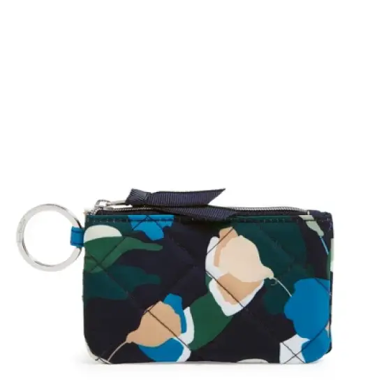 Vera Bradley Women's Performance Twill RFID Deluxe Zip ID Case image {9}