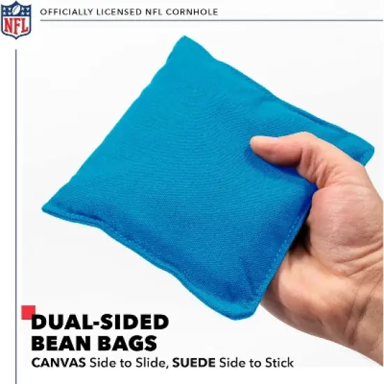 NFL Carolina Panthers 2'x4' Wood Cornhole Set image {4}