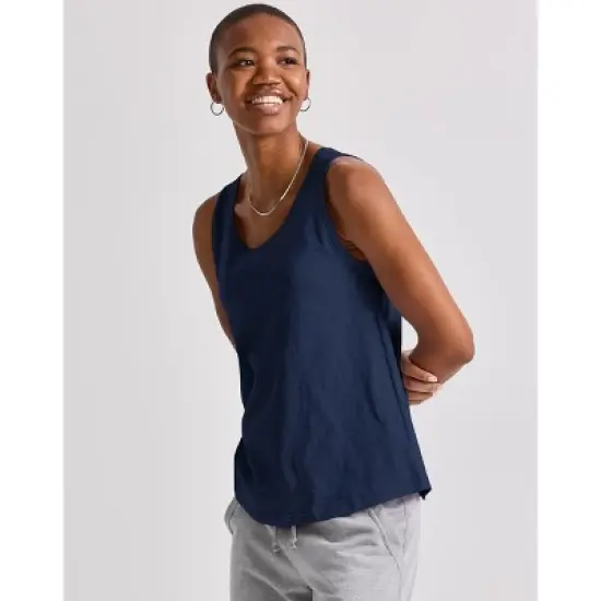 Hanes Originals Women's Tri-Blend Tank image {1}