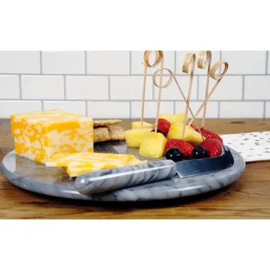 Rsvp Grey Marble Cheese Board image {5}