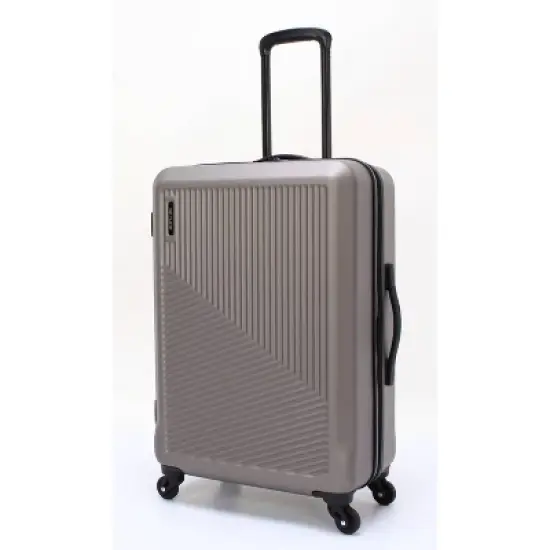 Skyline 24" Hardside Checked 4pc Luggage Set image {1}