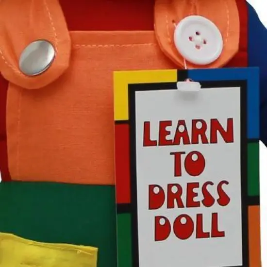 Children's Factory Learn-to-Dress Dolls image {2}