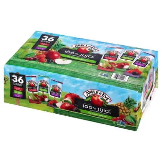 Apple & Eve Variety Pack 100% Juice - 36pk/6.75 fl oz Boxes image {3}