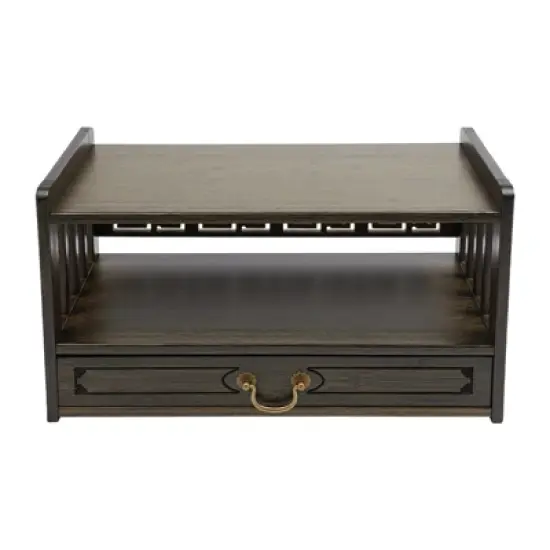 YIYIBYUS Meditation Storage Table, Altar Table with Drawer, Desktop Organizer image {7}