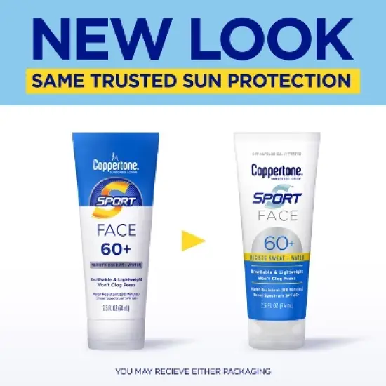 Coppertone Sport Face Lotion - SPF 60+ - 2.5 fl oz image {3}