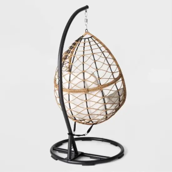 Britanna Patio Hanging Egg Chair - Natural - Opalhouse&trade; image {3}