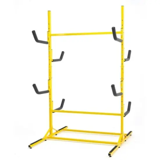 Kayak Stand Rack for 4 Kayak Canoe Paddleboard, Kayak Hanger Holder with Padded Arms and Adjustable Width image {1}
