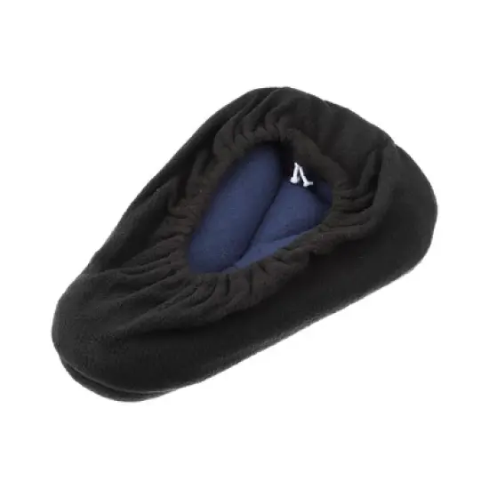 Unique Bargains Bike Bicycle Thickened Saddle Seat Cover Comfort Pad Padded Soft Cushion Plush Black image {5}