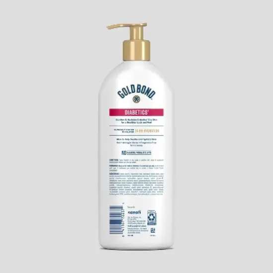 Gold Bond Diabetic Body Lotion - Unscented - 21oz image {1}