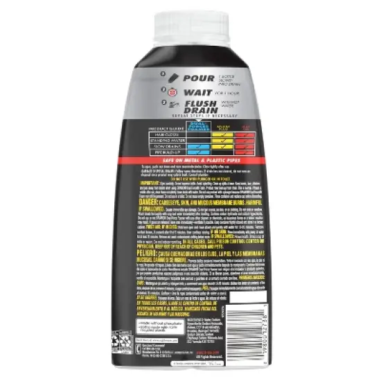 Drano Dual-Force Clog Remover - 17oz image {2}