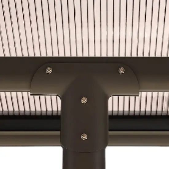 Aoodor Wall Mount Gazebo Outdoor Pergola Polycarbonate Gazebo Panels Canopy image {4}