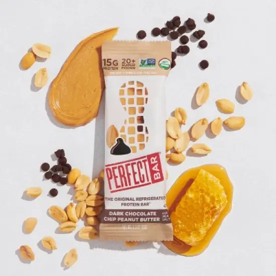 Perfect Bar Dark Chocolate Peanut Butter with Sea Salt - 2.3oz image {4}