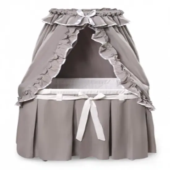 Badger Basket Majesty Baby Bassinet with Canopy image {11}