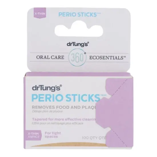 Dr. Tung's Perio Sticks Extra Thin - Case of 6/100 ct image {1}