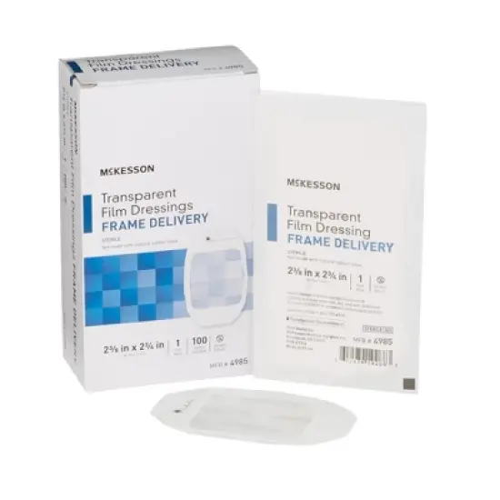 McKesson Octagon Frame Style Transparent Dressing Sterile image {8}