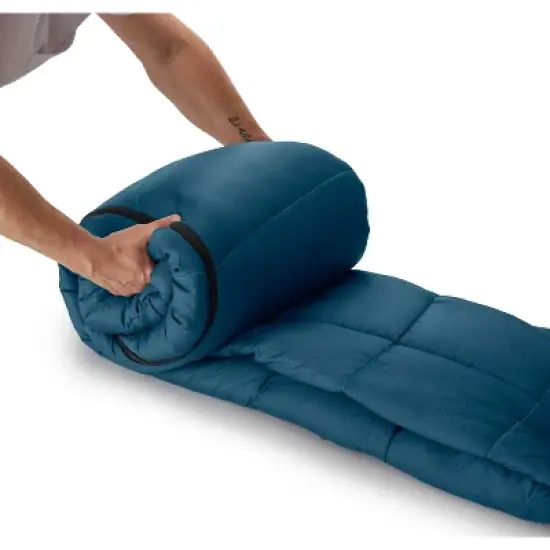 Coleman Tidelands 30 Degree Mummy Sleeping Bag - Blue image {1}