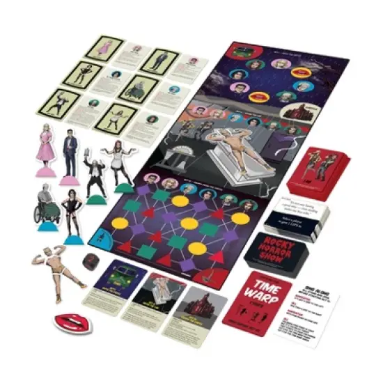 University Games The Rocky Horror Show Game: Educational Social Skills Board for 2-6 Players image {3}