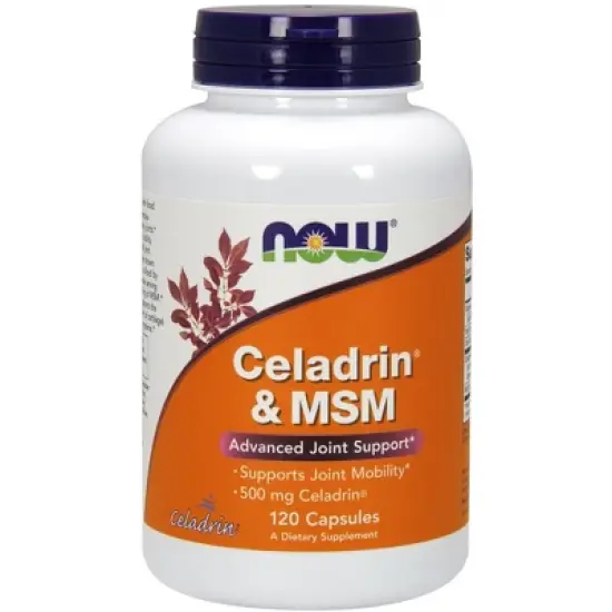 Celadrin & MSM 500 mg by Now Foods  -  120 Capsule image {3}