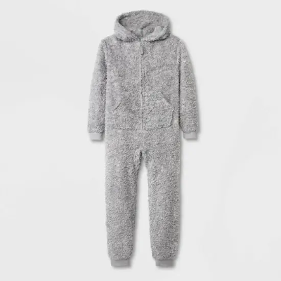 Kids' Marshmallow Fleece Union Suit - Cat & Jack&trade; image {5}