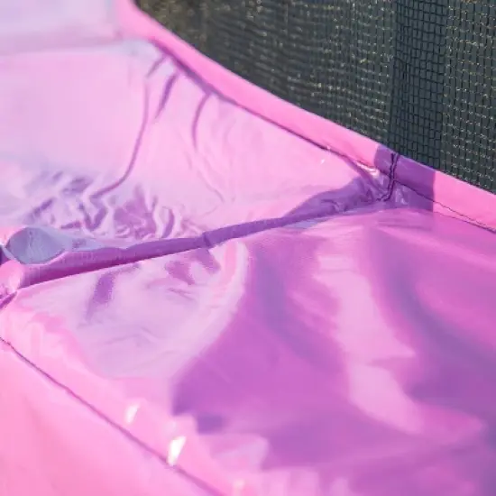 Skywalker Trampolines 17' Oval Trampoline with Enclosure - Purple image {4}