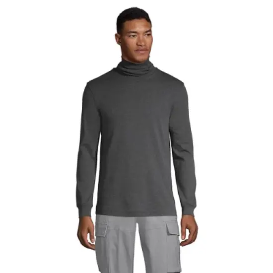 Lands' End Men's Super Soft Supima Turtleneck image {5}