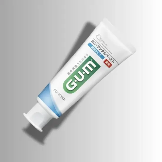 Sunstar Gum Dental Toothpaste Refreshing Mint | Good dispersion of the chemical, making it easy to spread in your mouth (4.23 oz) image {1}