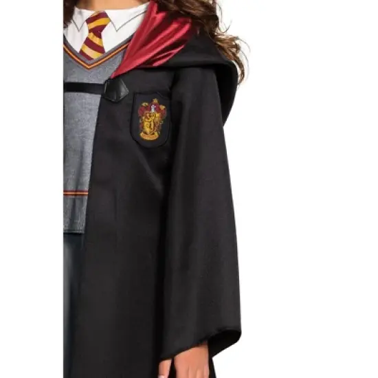 Kids' Harry Potter Hermione Granger Classic Halloween Costume Dress with Attached Robe image {5}