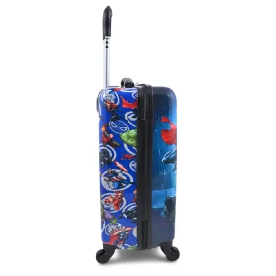 Marvel Hardside Carry On Spinner Suitcase - Black image {2}