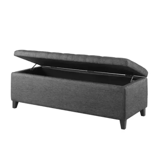 Selah Tufted Top Storage Bench - Madison Park image {3}