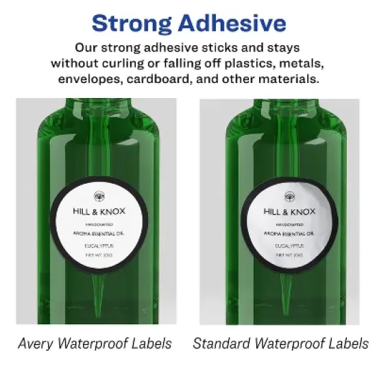 Avery Durable Waterproof Round Labels with Sure Feed, 2" diameter image {5}
