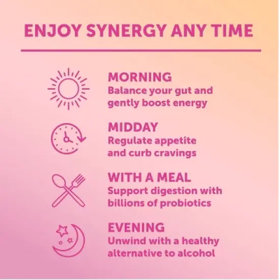 Synergy The Real Kombucha, Lemon Berry - 48oz image {3}