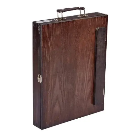 Kingart Solid Wood Tabletop Easel w/Drawer - Espresso image {1}