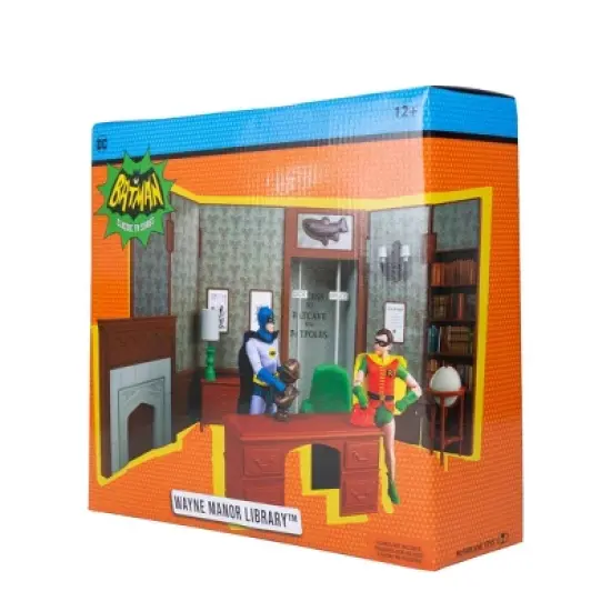 McFarlane Toys DC Retro Batman 66 - Wayne Manor Library (Target Exclusive) image {7}