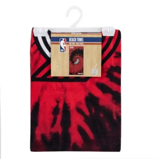 NBA Portland Trail Blazers Pyschedelic Beach Towel image {3}