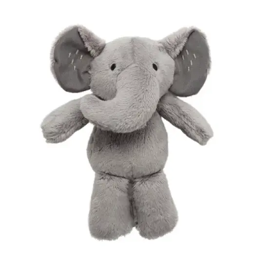 Lambs & Ivy Jungle Friends Developmental Soft Book & Elephant Plush Toy Gift Set image {3}