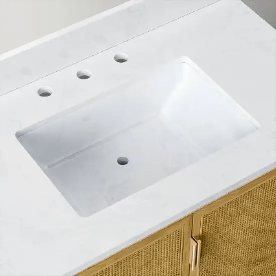 Wood & Cane Bathroom Vanity - Hearth & Hand&trade; with Magnolia image {5}