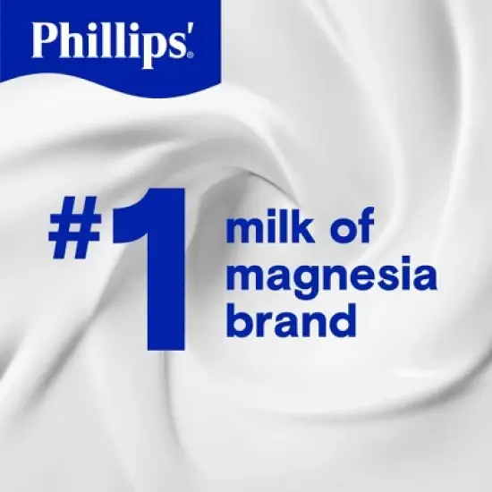 Phillips'  Milk of Magnesia Liquid Laxative Constipation Relief - Original Flavor - 12oz image {4}