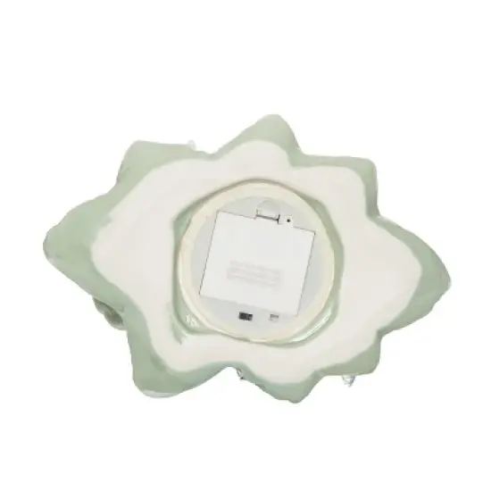 Transpac 13.75 Inch Green Holiday Coastal Tree Decorative Stoneware for Christmas Home Decor image {4}