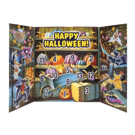 Pok&eacute;mon Battle Figure Multipack (2025 Countdown to Halloween Calendar): 11 Plastic TV & Movie Figures Set image {18}