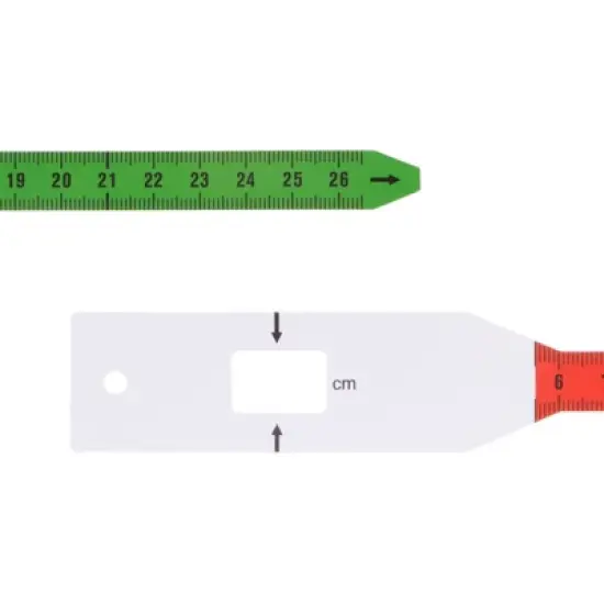 Unique Bargains Plastic Child Head Arm Circumference Measuring Tape image {3}