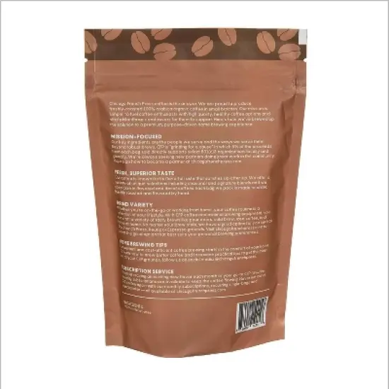 Chicago French Press Original Blend Medium Roast Coffee - 8oz image {1}